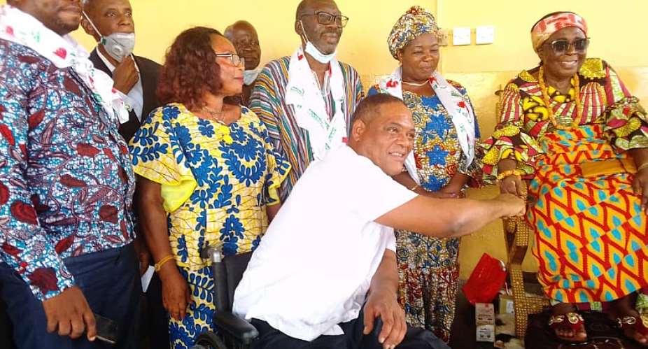 CPP, Greenstreet Pay Homage  To Queenmother Of Akuapem, Ga Chief