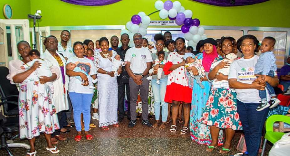 World Prematurity Day: AGA Health Foundation's NICU rescues preterm babies in Obuasi