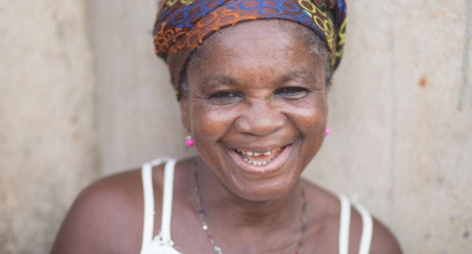 Abibata Abdul-Samed is a reintegrated alleged witch and has been rehomed for a year now. After living in the camp for 20 years. At first she felt lonely, but now she is happy and loves living and caring for her 4 grandchildren.