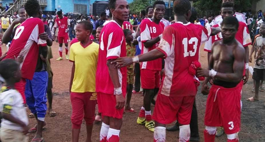 La Kakramadu Beats Teshie XI To Qualify For Final Of McDan Peace Football Tournament