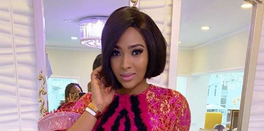 Actress, Lilian Esoro Stuns in Pink Outfit, Flaunst Curve
