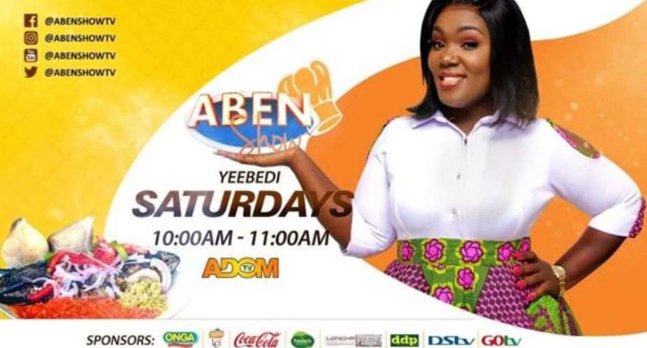 Tima Kumkum Takes Over Adom TV’s “Aben” Show
