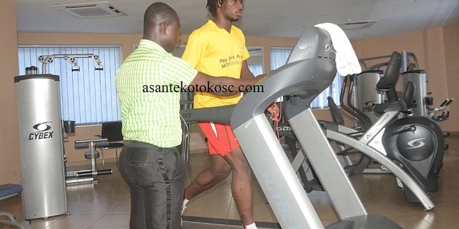 Songne Yacouba Begins Gym Works As He Steps Up Recovery