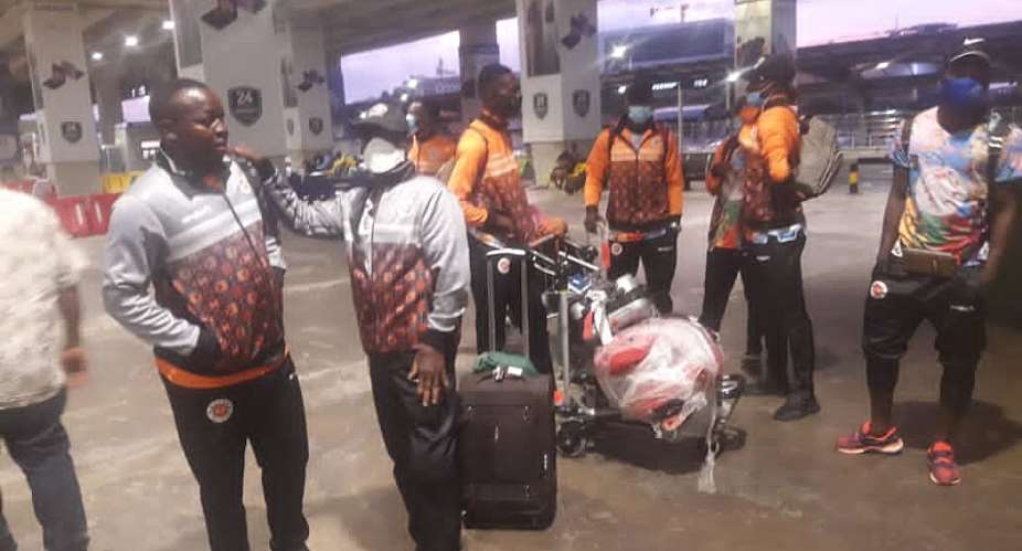 CAF Confederations Cup: Ashgold Opponent Salitas FC Arrive In Ghana Ahead Of Showdown