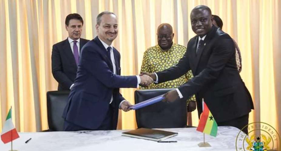 Ghana, Italy Sign Pact On Defense Co-Operation