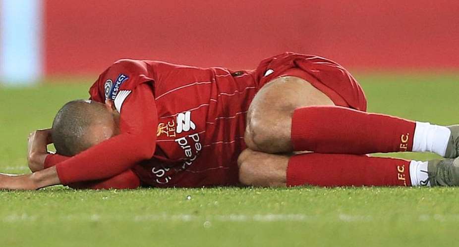 Fabinho's Ankle Injury To Rule Him Out Till January