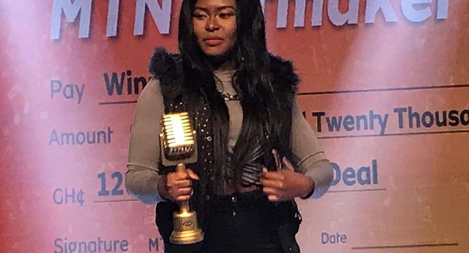 MTN Hitmaker Season 9 winner Adepa