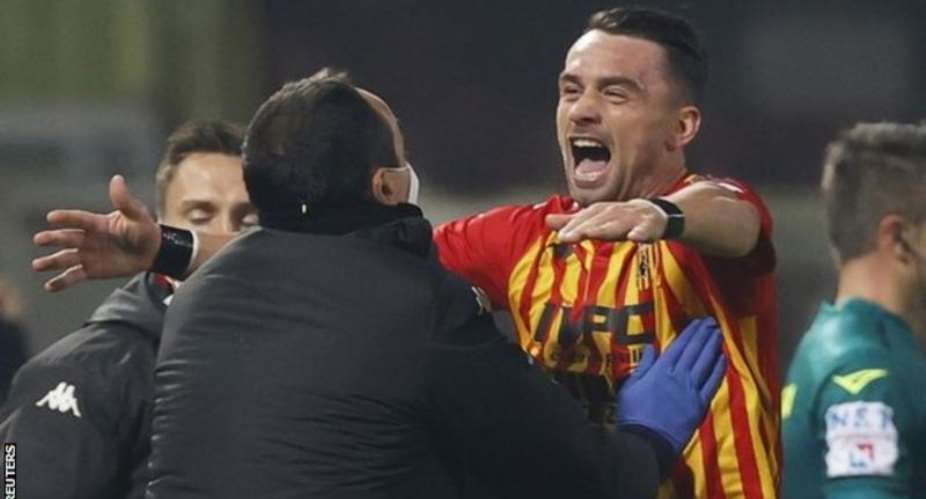 Gaetano Letizia scored one of the most famous goals in Benevento's history