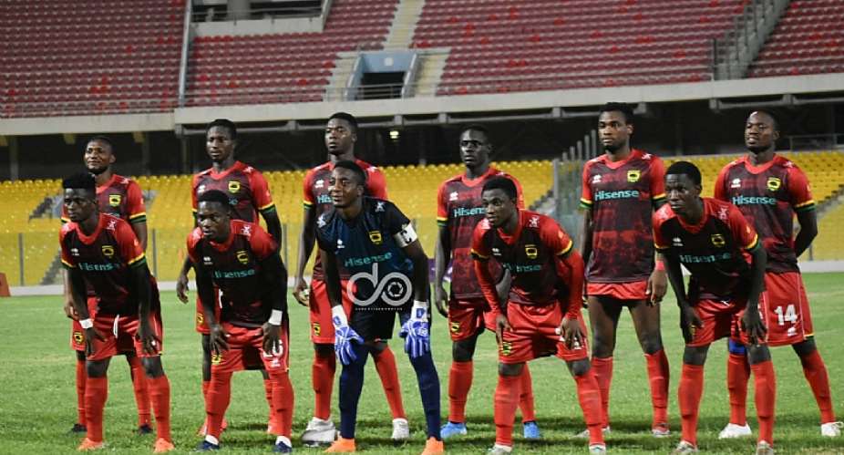 CAF CL: Lethal striker Kwame Poku Lead Kotoko's Attack For FC Nouadhibou Clash