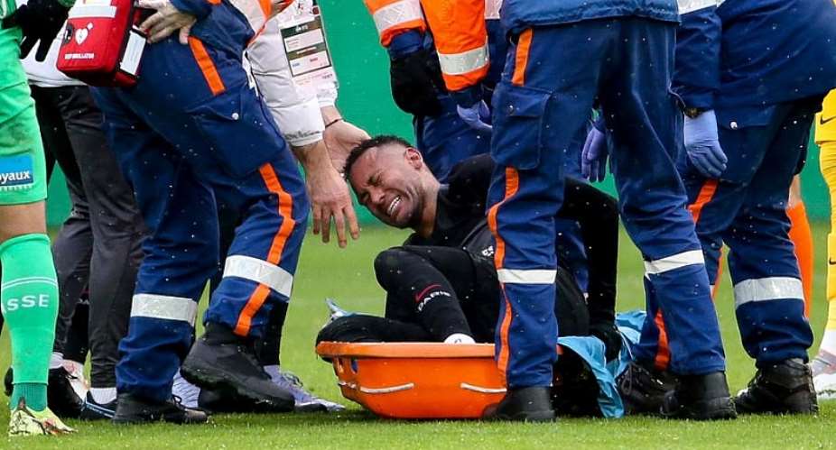 Neymar out for up to eight weeks after injury