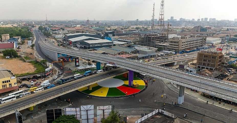 Akufo-Addo inaugurates Obetsebi-Lamptey Interchange
