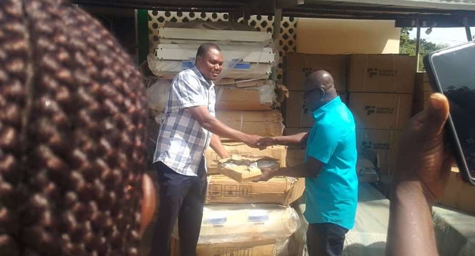 Hon. Isaac Adongo donates health equipment to Bolgatanga Municipal Health Directorate