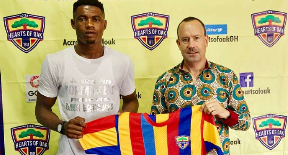 OFFICIAL: Hearts of Oak Signs Richmond Ayi On A Three-Year Deal