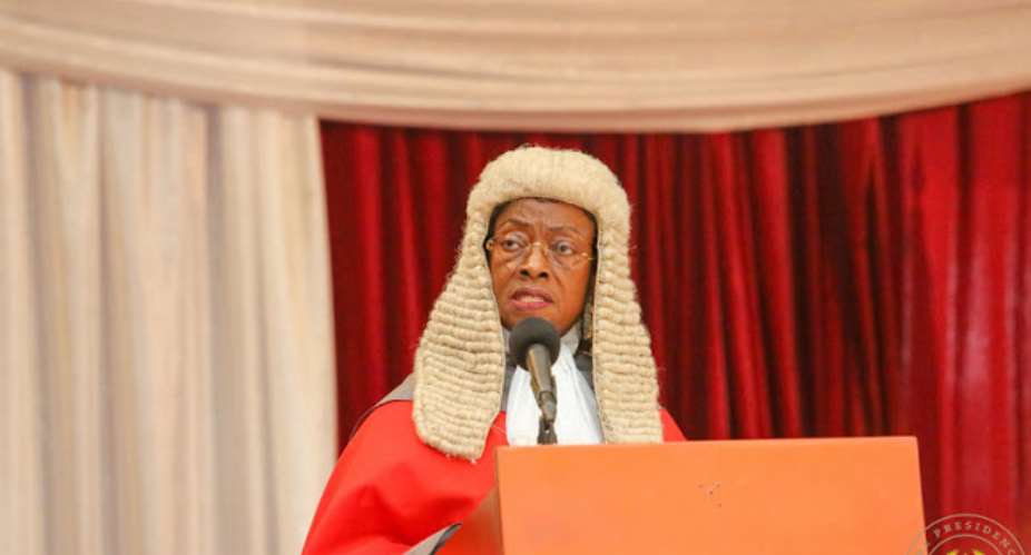 Chief Justice Sophia Akuffo, photo credit: Ghana media