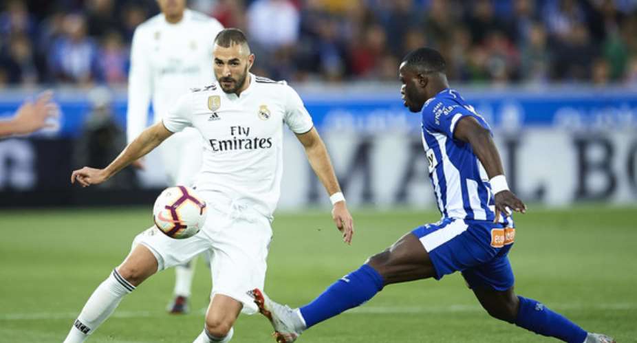 Wakaso Impress For Alaves In Their 2-1 Defeat To Real Madrid