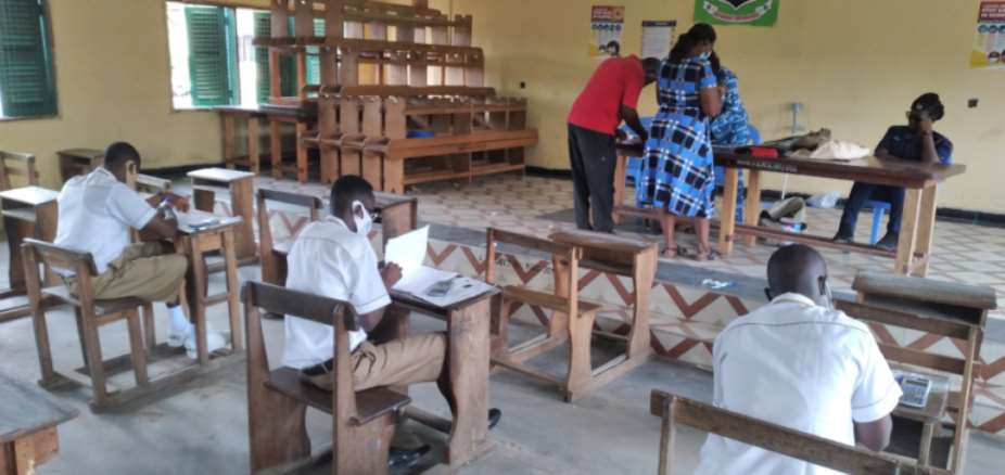 Nsawam prisons presents candidates for NovDec exams