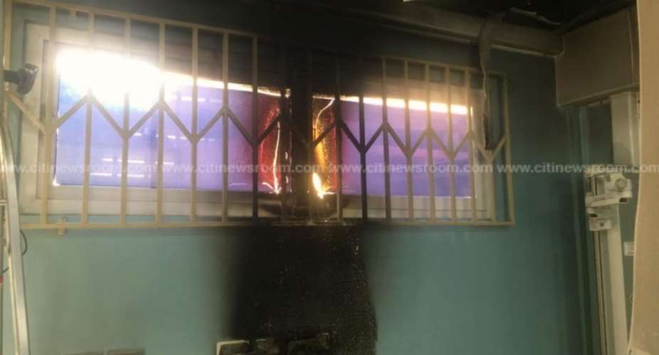 COVID-19 Patients Moved To UG Medical Centre After Fire Guts Korle Bu ICU