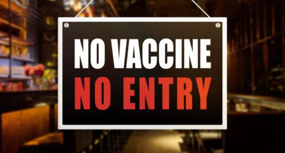 Persons not vaccinated by December 31 to be denied access to public places