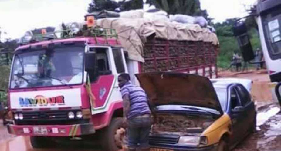 The bad nature of Hohoe to Jasikan road