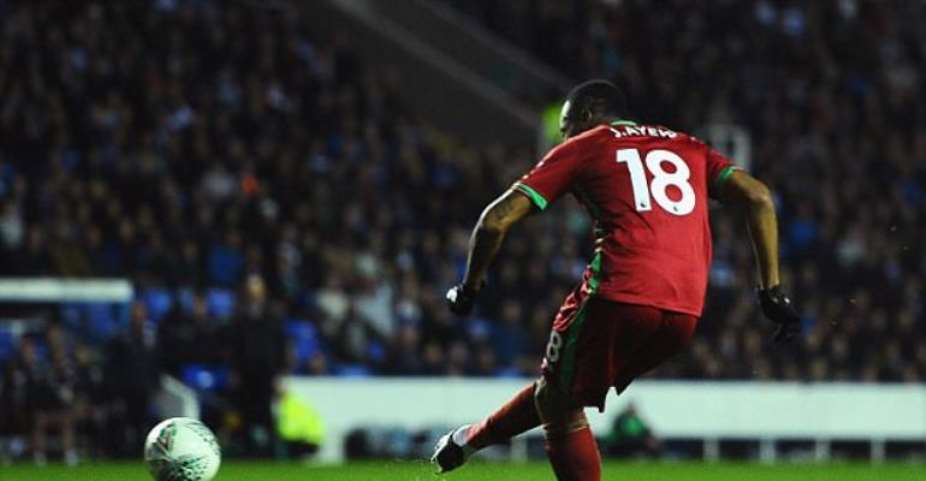 Jordan Ayew On Target For Swansea In A Stalemate Against Newcastle United