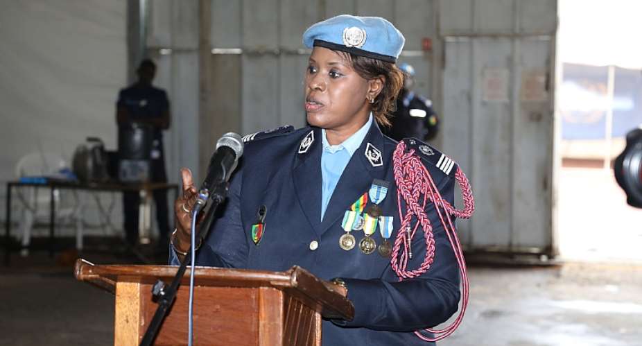 Senegalese Police Man Serving In DRC Awarded 2019 UN Female Police Officer Of The Year