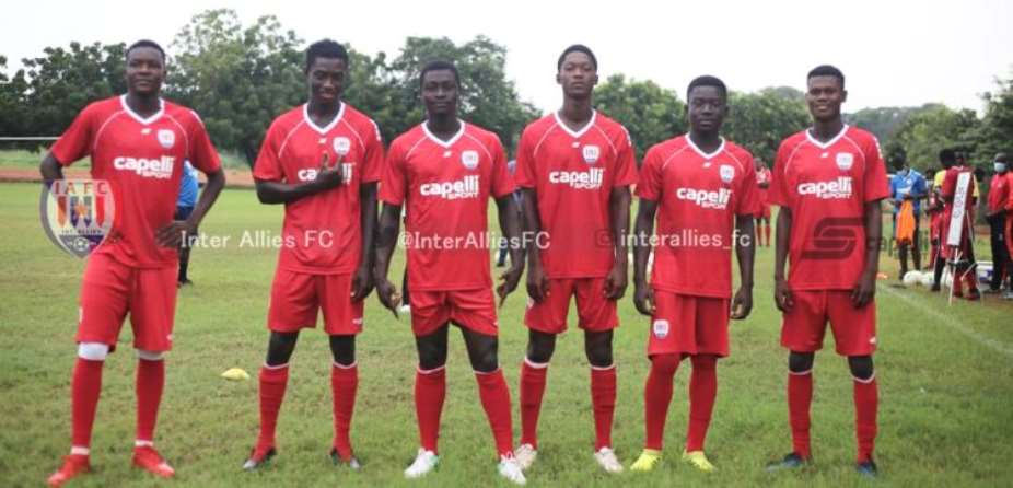Ghana Premier League: Inter Allies Promote Six Players To First Team