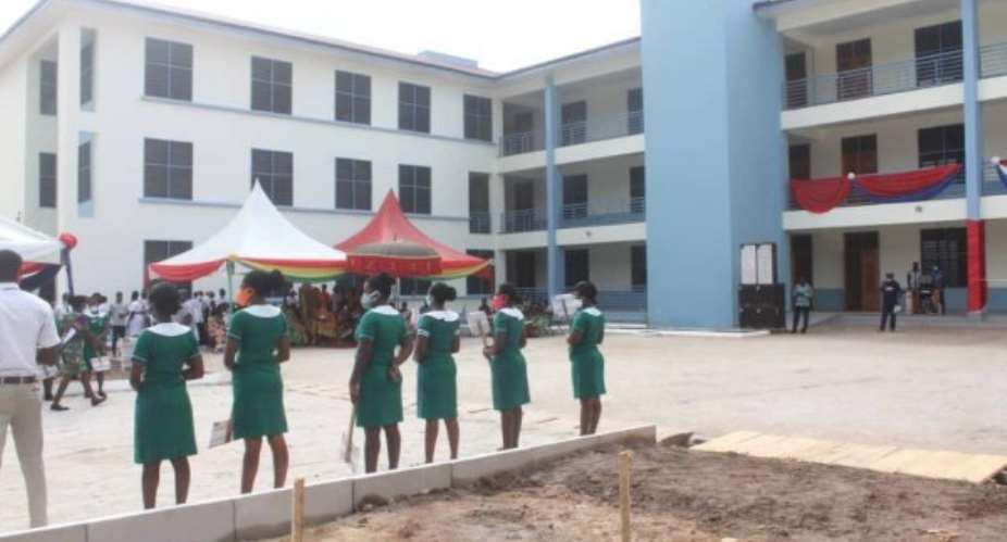 Bawumia Commissions 2 Storey Lecture Hall Facility At Bibiani College Of Health And Allied Sciences
