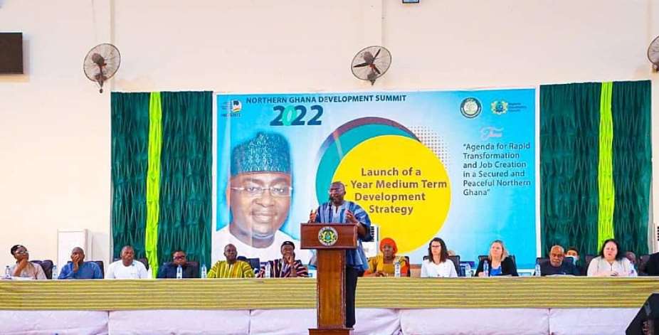 Bawumia launches five-year Development Strategy for Northern Ghana