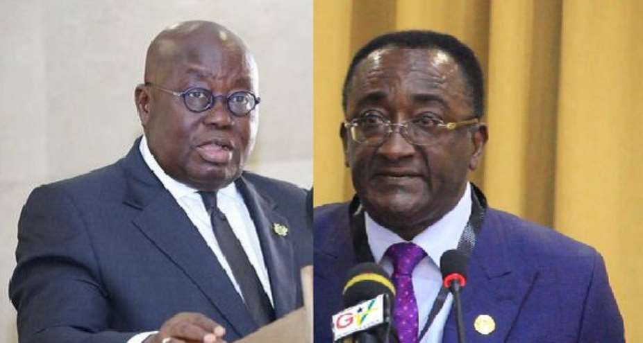 Akufo-Addo accepts Agric Minister Dr. Afriyie Akotos resignation; thanks him for his service