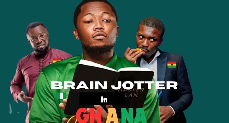 Ghanaian Comedians make work easy — Nigerian Comedian Brain Jotter