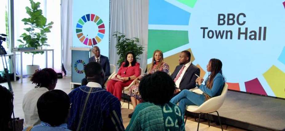 A BBC Town Hall in partnership with the UN brought together ministers, policymakers, and young leaders to discuss one of the most pressing issues of our time: artificial intelligence (AI).Tyreese Nacho/Lens on Life Project