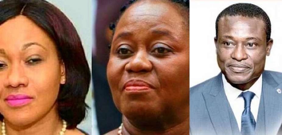 Are Torkornoo, Jean Mensah and Kissi Agyabeng The Heavy Triangular Necklace Around NDCs Neck Designed To Break Their Spine in 2028?
