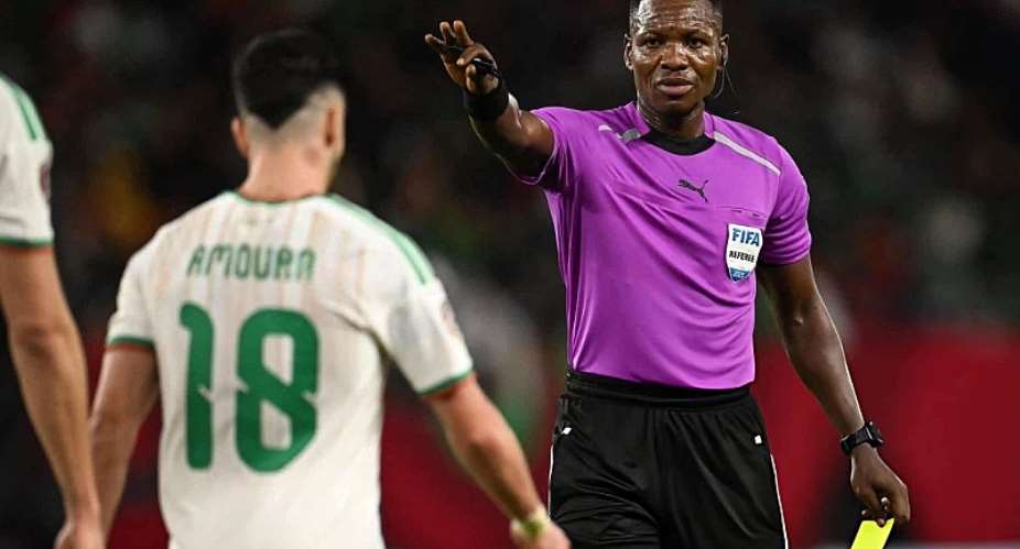 AFCON 2025: Ghanaian referee Daniel Laryea to officiate Nigeria vs Morocco semi-final clash