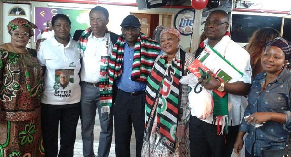 Newly Elected NDC NY Branch Executives Meet To Celebrate Electoral Victory