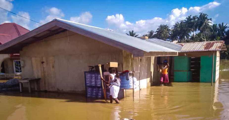 WR: Over 150 People Affected By River Ankobra Flood In Prestea