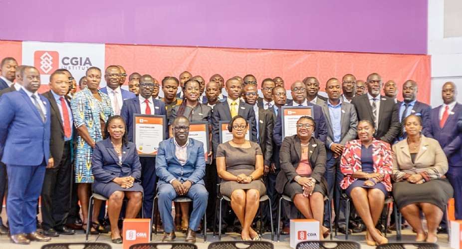 CGIA Institute Honours 52 Charterholders In Ghana