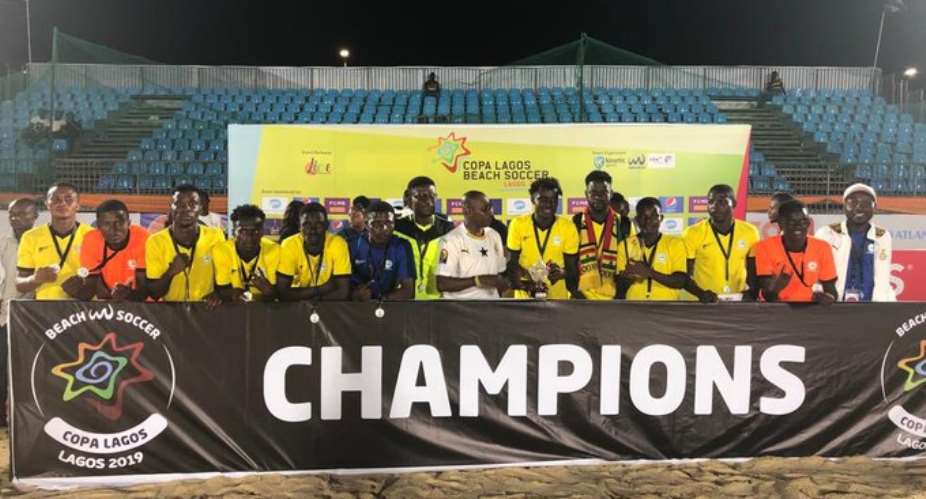GFA Congratulates Keta Sunset For Winning Copa Lagos Tournament