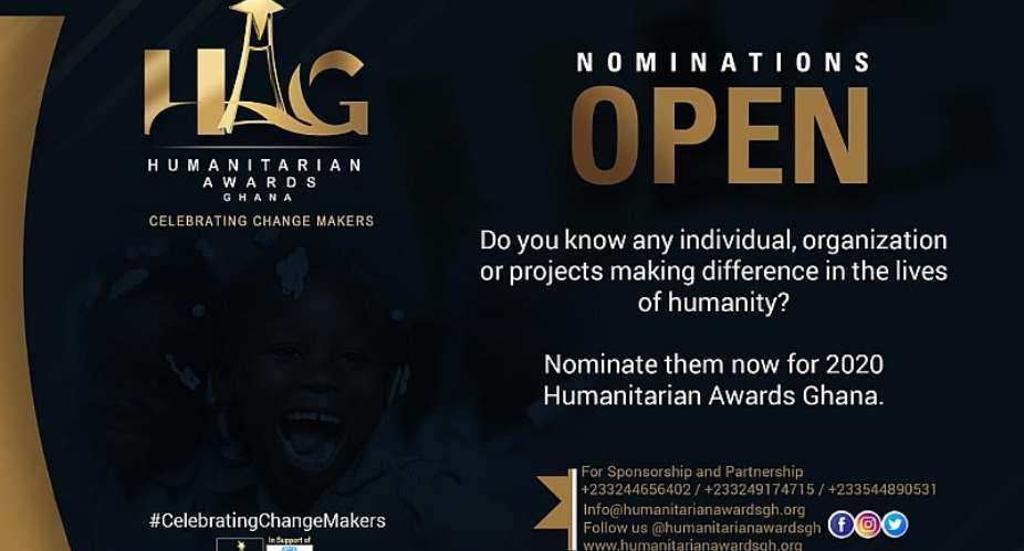 Humanitarian Awards Ghana Opens Nominations