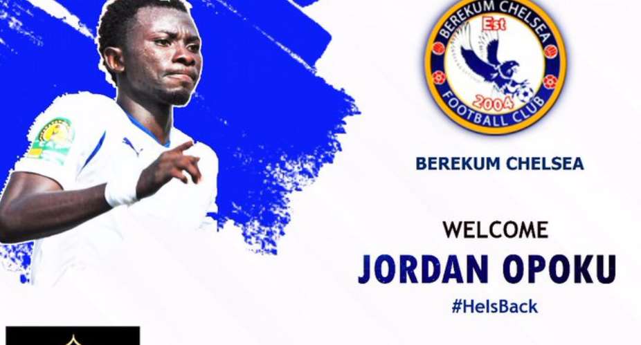 Berekum Chelsea Sign 'Evergreen' Jordan Opoku