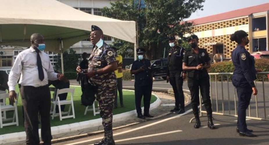 Election Petition: Heavy security presence at Supreme Court