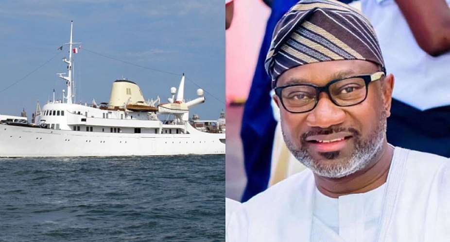 how much is femi otedola yacht