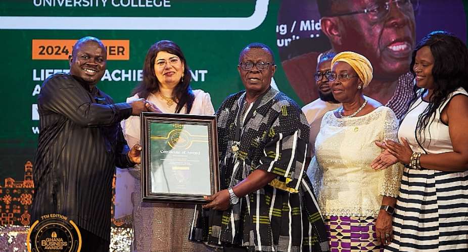 Wisconsin University Founder Dr. Paul Kofi Fynn receives Lifetime Achievement Award