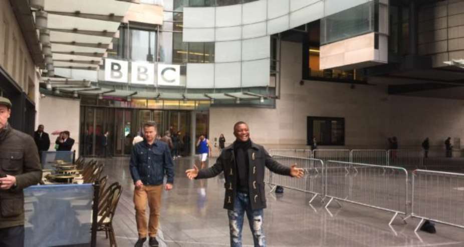 Photos: Citi Sports’ Rahman Osman visits the BBC in London