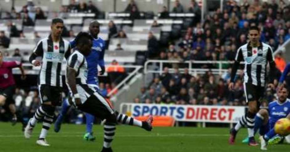 Christian Atsu: Ghana winger scores in Newcastle win