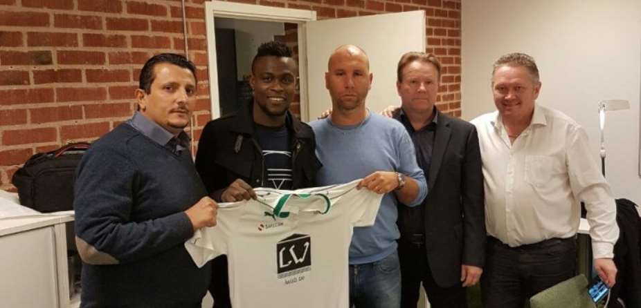 Former Inter Allies midfielder Gershon Koffie completes move to Swedish side Hammarby IF