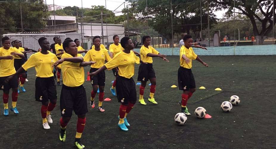 Black Maidens Hold Training Session In Brazil Ahead Of FIFA U-17 World Cup VIDEO