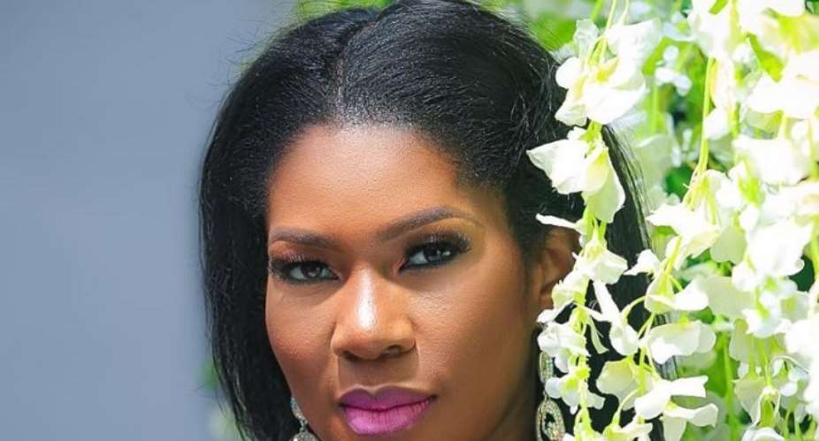 Actress, Stephanie Linus Dazzles in Lovely Anakara Outfit