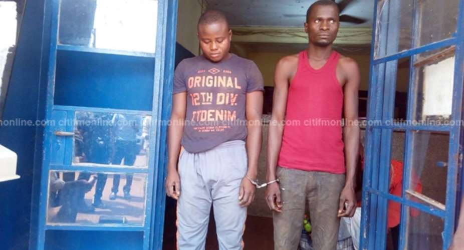 Driver And His Mate Arrested For Trafficking Ganja