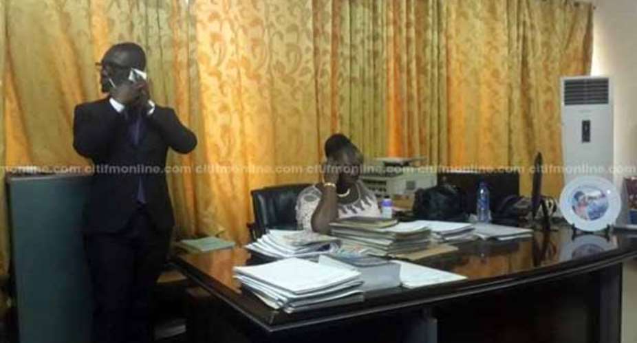 Opoku Amankwah Resists EOCO, Refuses To Vacate EC Office