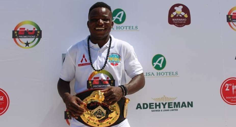 Wasiru 'Gyata Bi' Mohammed Declared Winner Of  WBO Super Bantamweight Title
